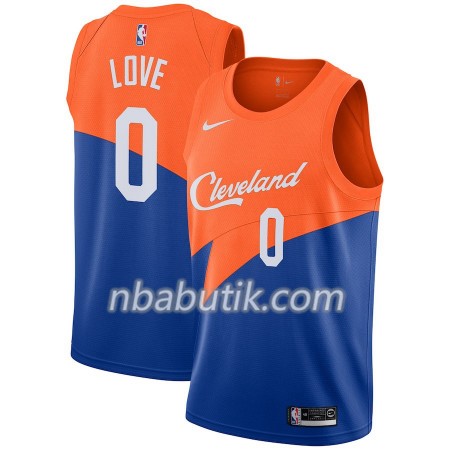 NBA Mænd Trøje Cleveland Cavaliers Kevin Love 0 2018-19 Nike City Edition Blå Swingman NBA Mænd Trøje Cleveland Cavaliers Kevin Love 0 2018-19 Nike City Edition Blå Swingman